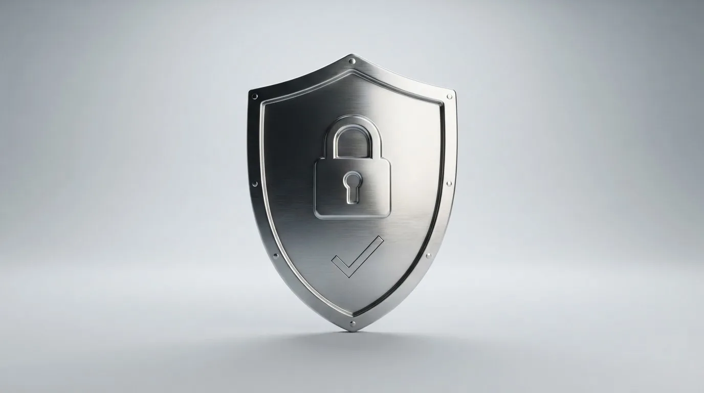 Úřední dokument s kulatým razítkem vedle loga online casina a symbolu štítu