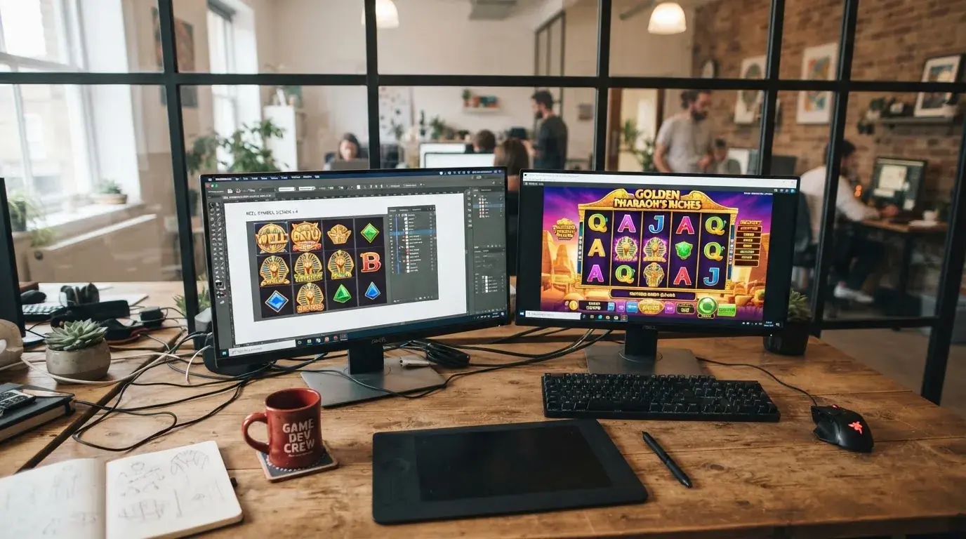 Koláž logotypů předních českých vývojářů casino her — Synot, Kajot, Apollo Games, e-gaming, Endorphina