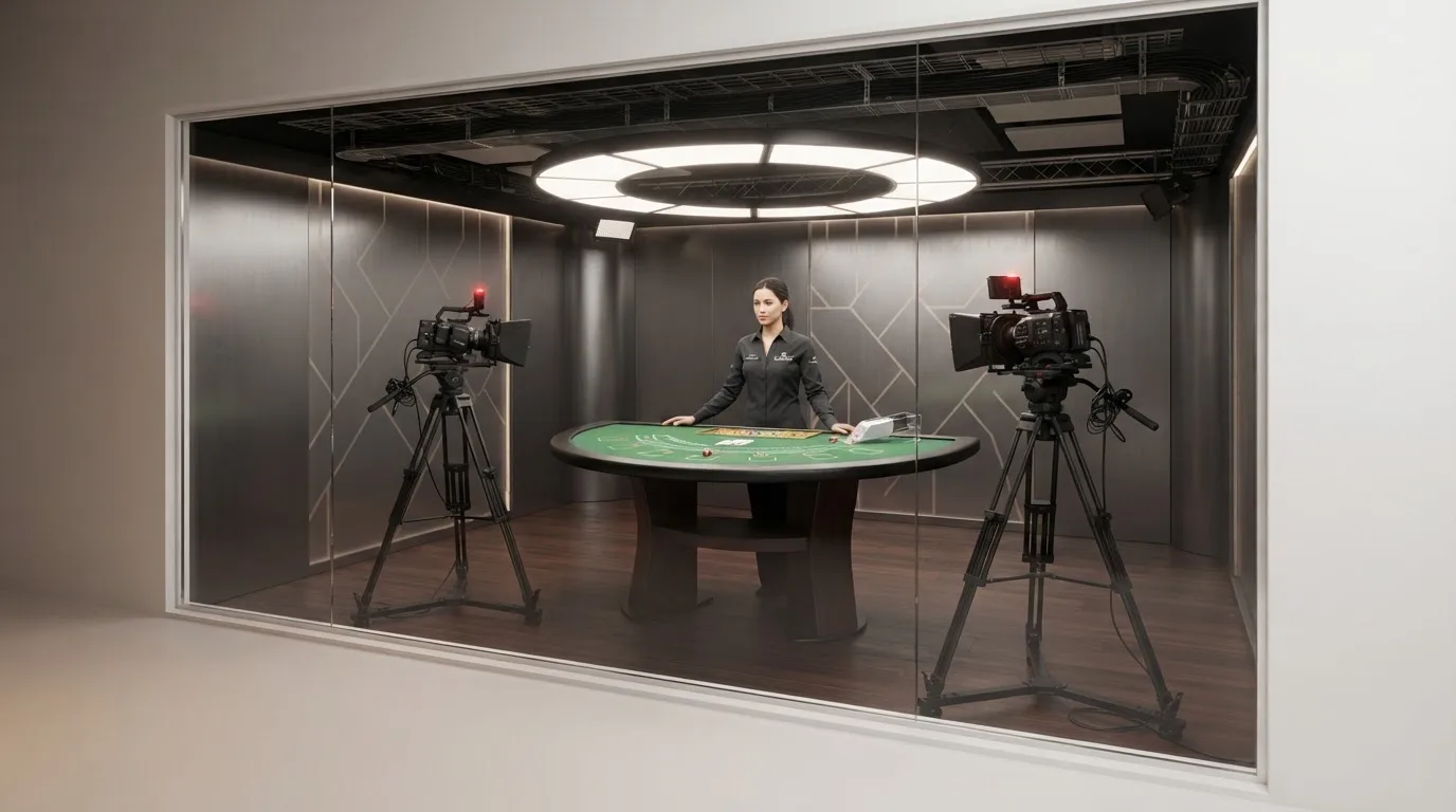 Studio Evolution Gaming s živými stoly a krupiéry v Praze
